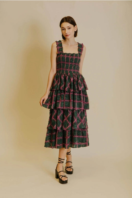 TIERED DRESS