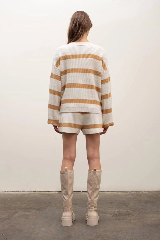 STRIPED LOUNGE SET