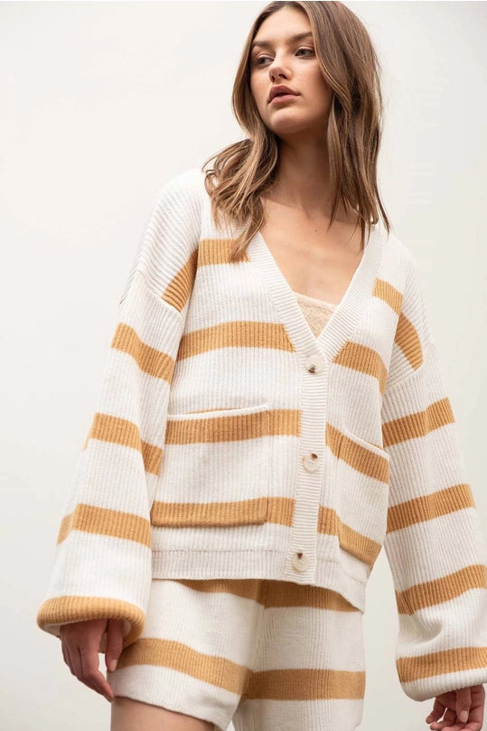 STRIPED LOUNGE SET
