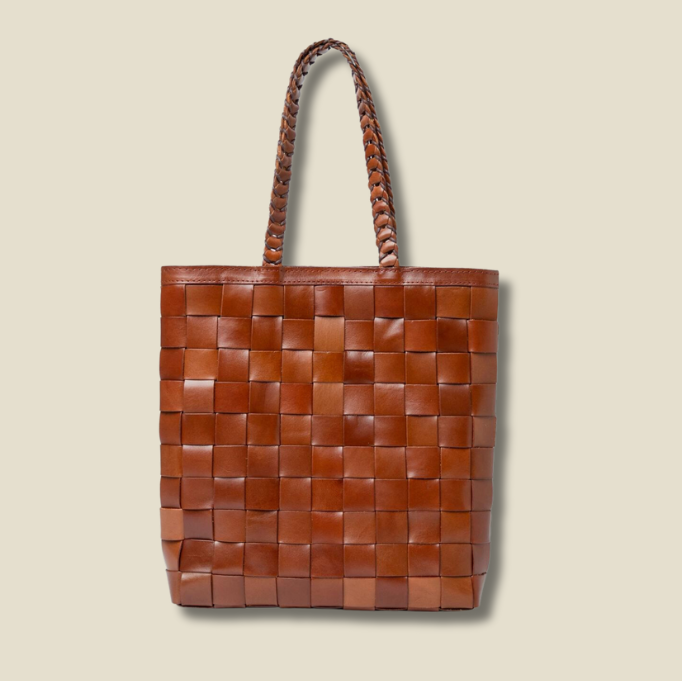 BAILEY RECYCLED LEATHER TOTE
