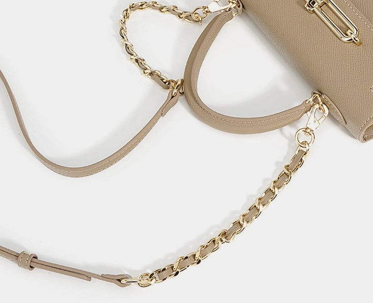 SOOKIE LEATHER ENVELOPE HANDBAG