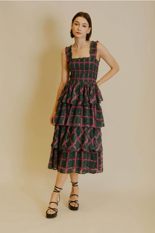 TIERED DRESS