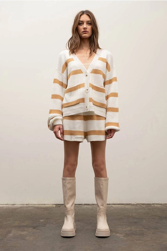 STRIPED LOUNGE SET